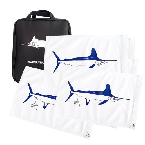 Signature White Marlin Fishing Flag Pack
