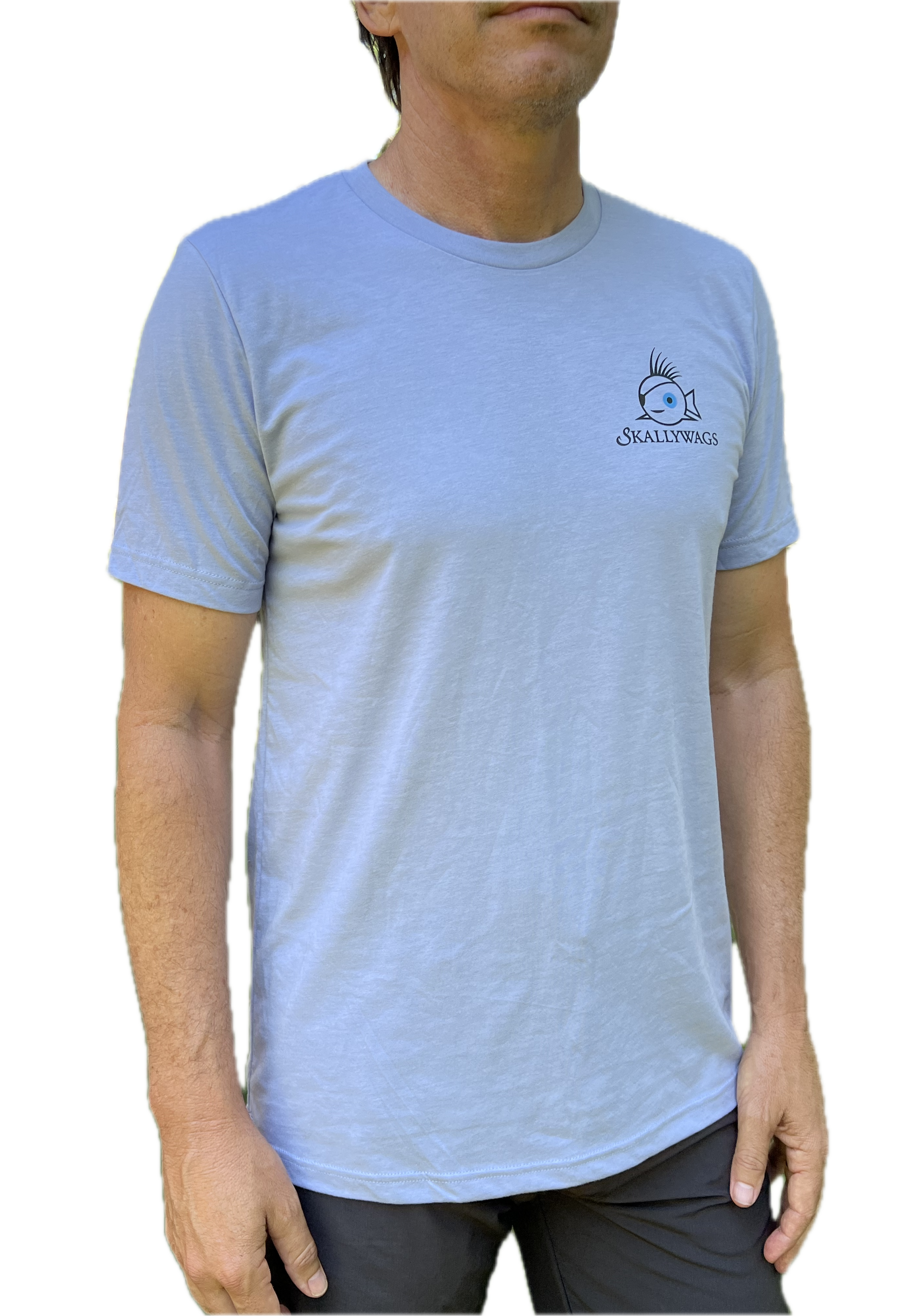 Skallywags Mens Blue Tee